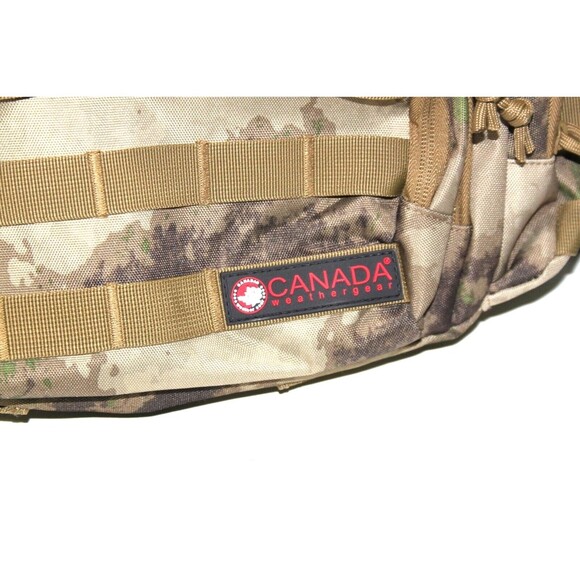 Canada Weather Gear Tactical Camo Print Backpack 100% Authentic NEW Compression - Picture 2 of 13
